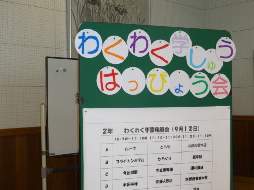 新町小学校発表会