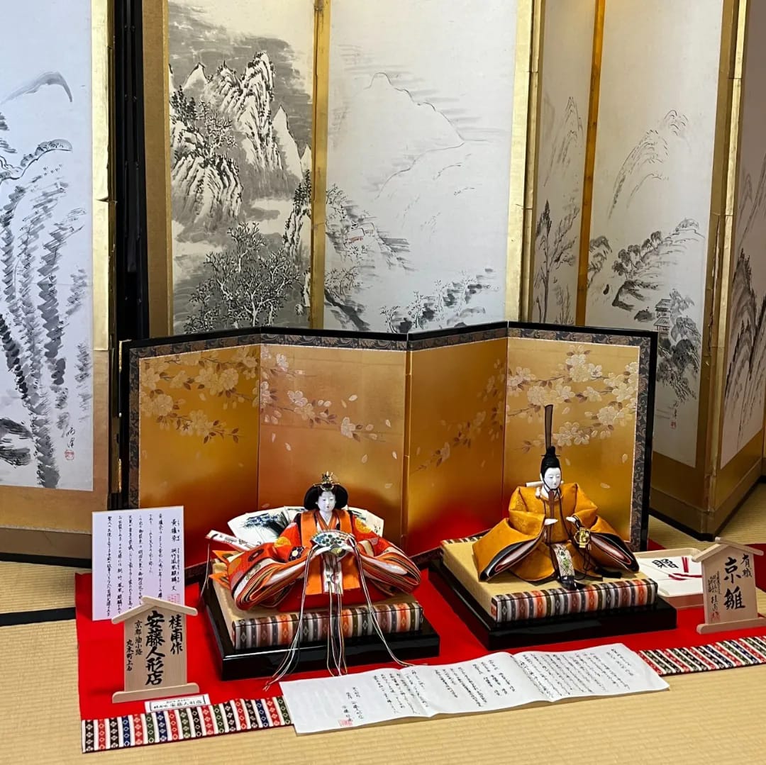 大徳寺聚光院 喜多方別院】安藤桂甫のおひなさまを展示 | 雛人形